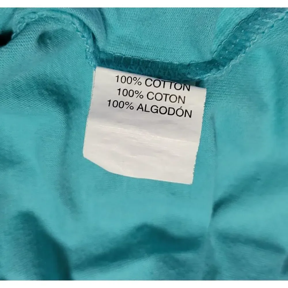 Children's‎ Place Boys Turquoise Surfing Dinosaur Graphic Short Sleeve Tee M 7-8